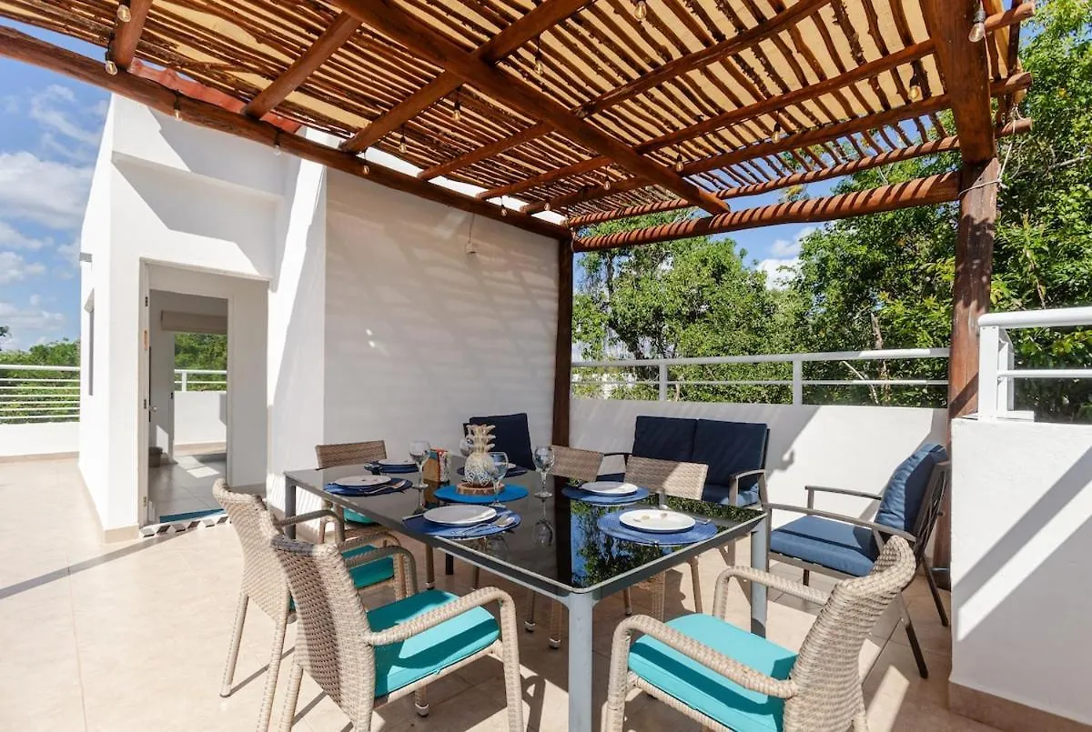 Casa Acalan Villa Puerto Morelos Mexico